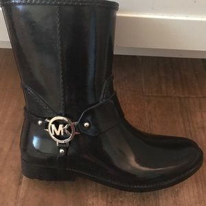 Michael Kors Fulton Rain Boots - Navy
